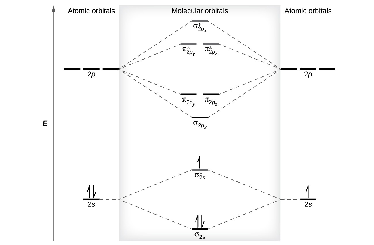 Orbital Filling Diagram Molecular Orbital Theory Chemistry For Majors