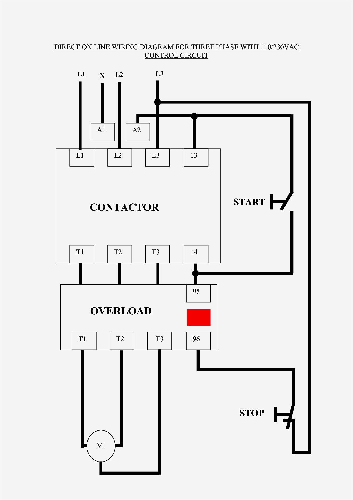 Phone Line Wiring Diagram 3 Phase Contactor Wiring Wiring Diagram Local