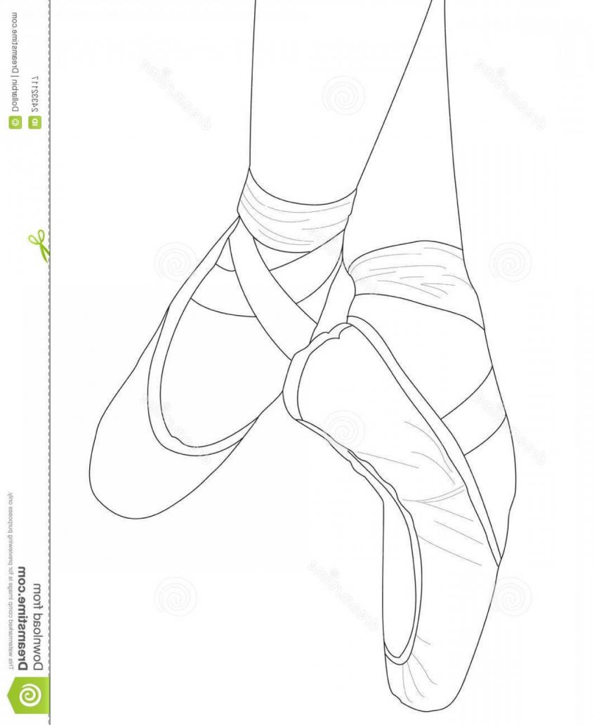 Pointe Shoe Diagram Coloring Trendy Lifetime Pointe Shoes Coloring Pages Ballet Page