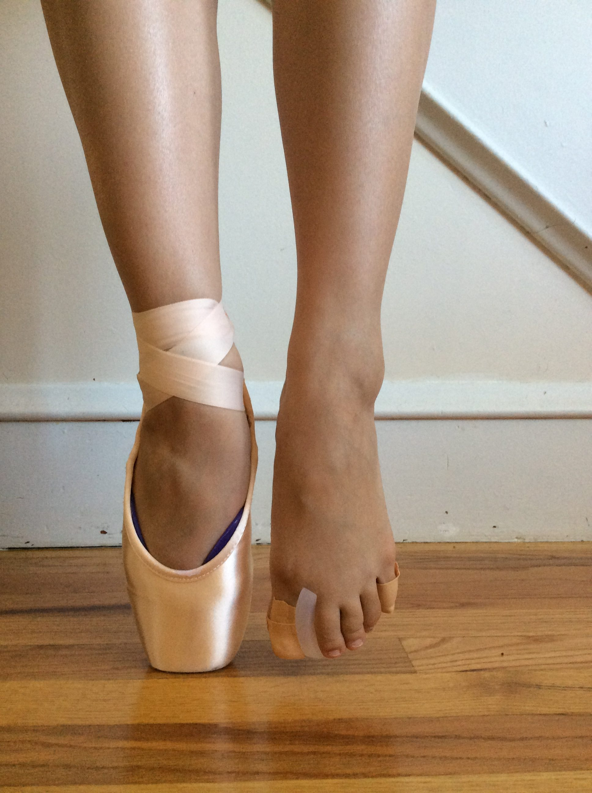 Pointe Shoe Diagram Spacers In Dance Shoes