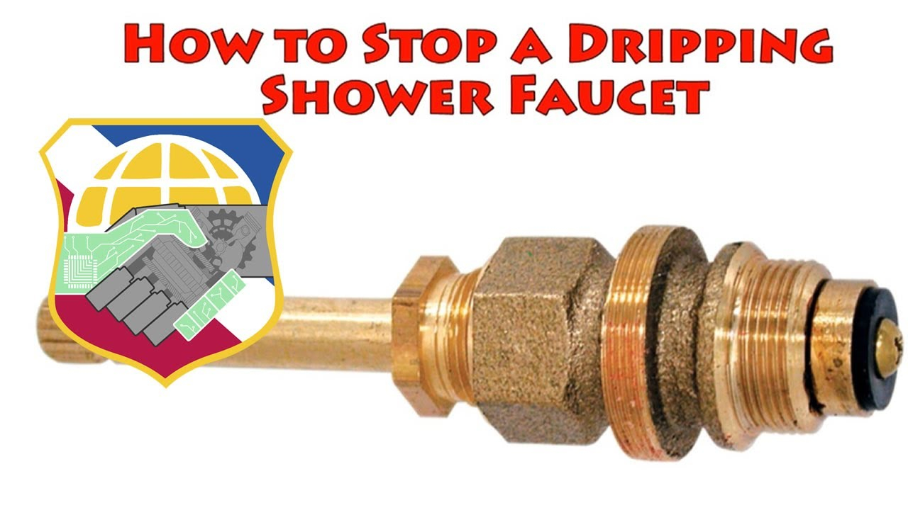 Shower Faucet Diagram How To Stop A Dripping Shower Faucet Repair Leaky Bathtub Water Tap Bathroom
