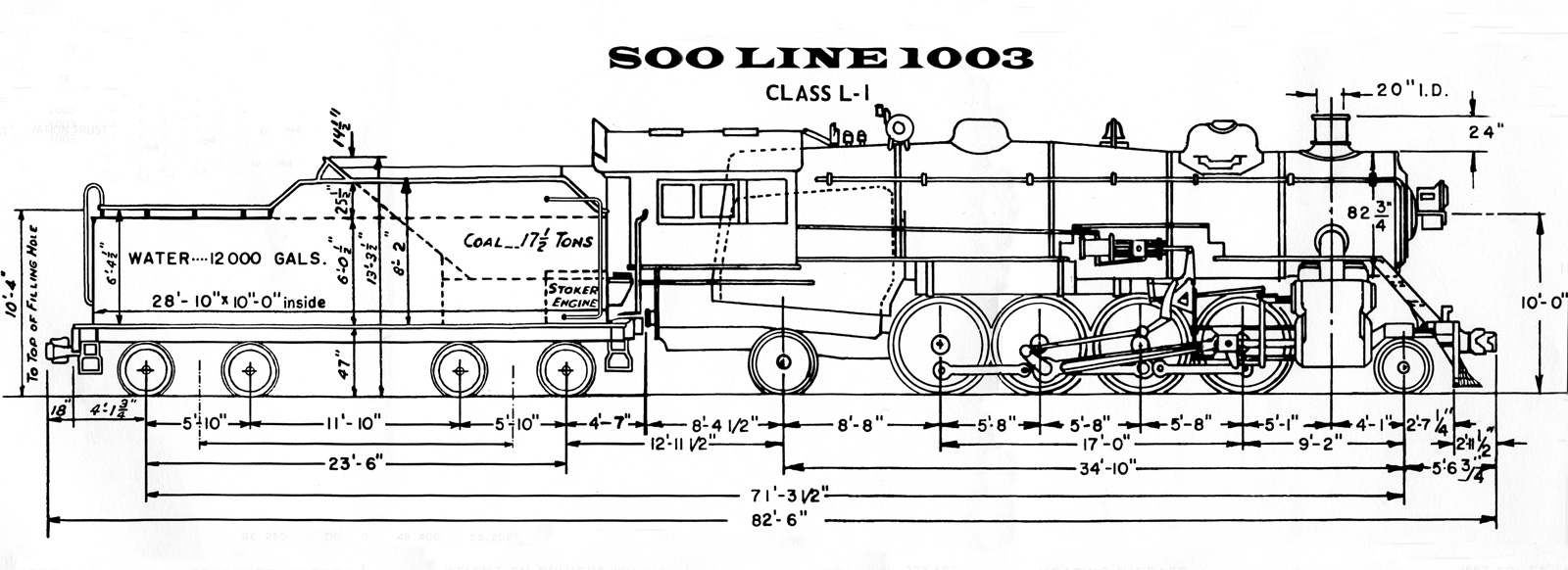 Steam Engine Diagram Soo Line 1003 Steam Locomotive Heritage Association