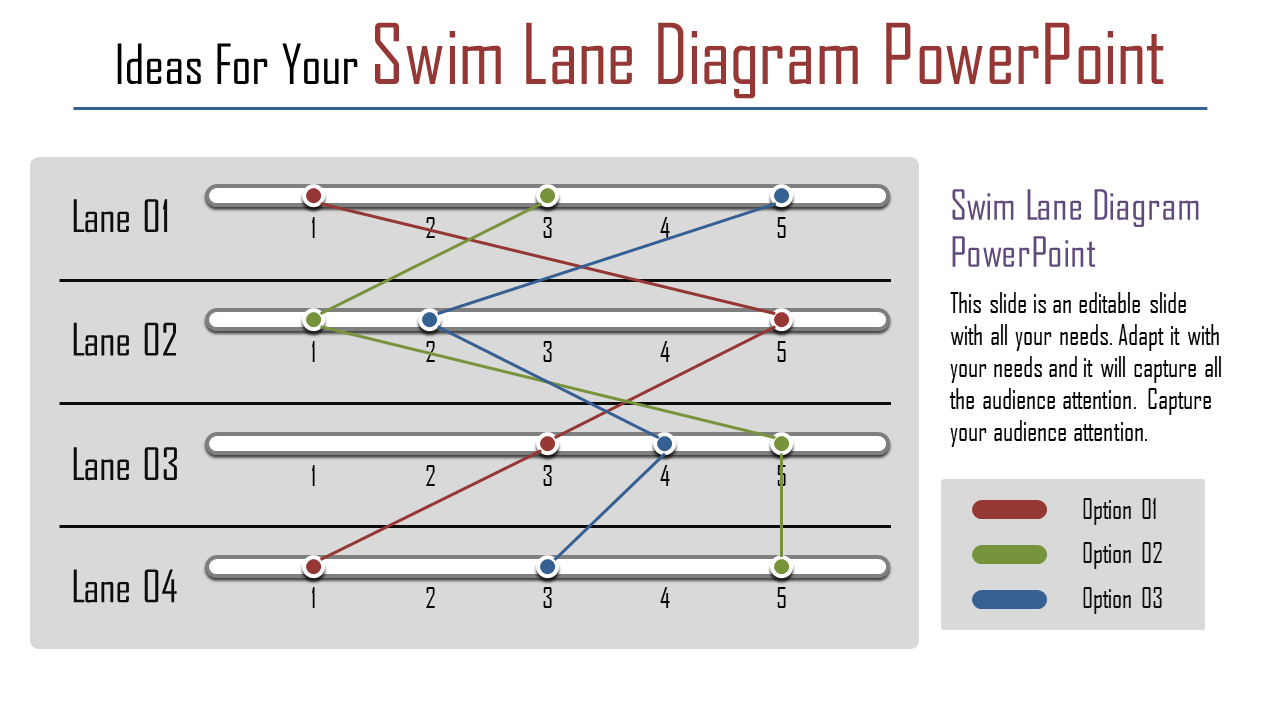 Swim Lane Diagram Slideegg Swim Lane Diagram Powerpoint Ideas For Your Swim Lane