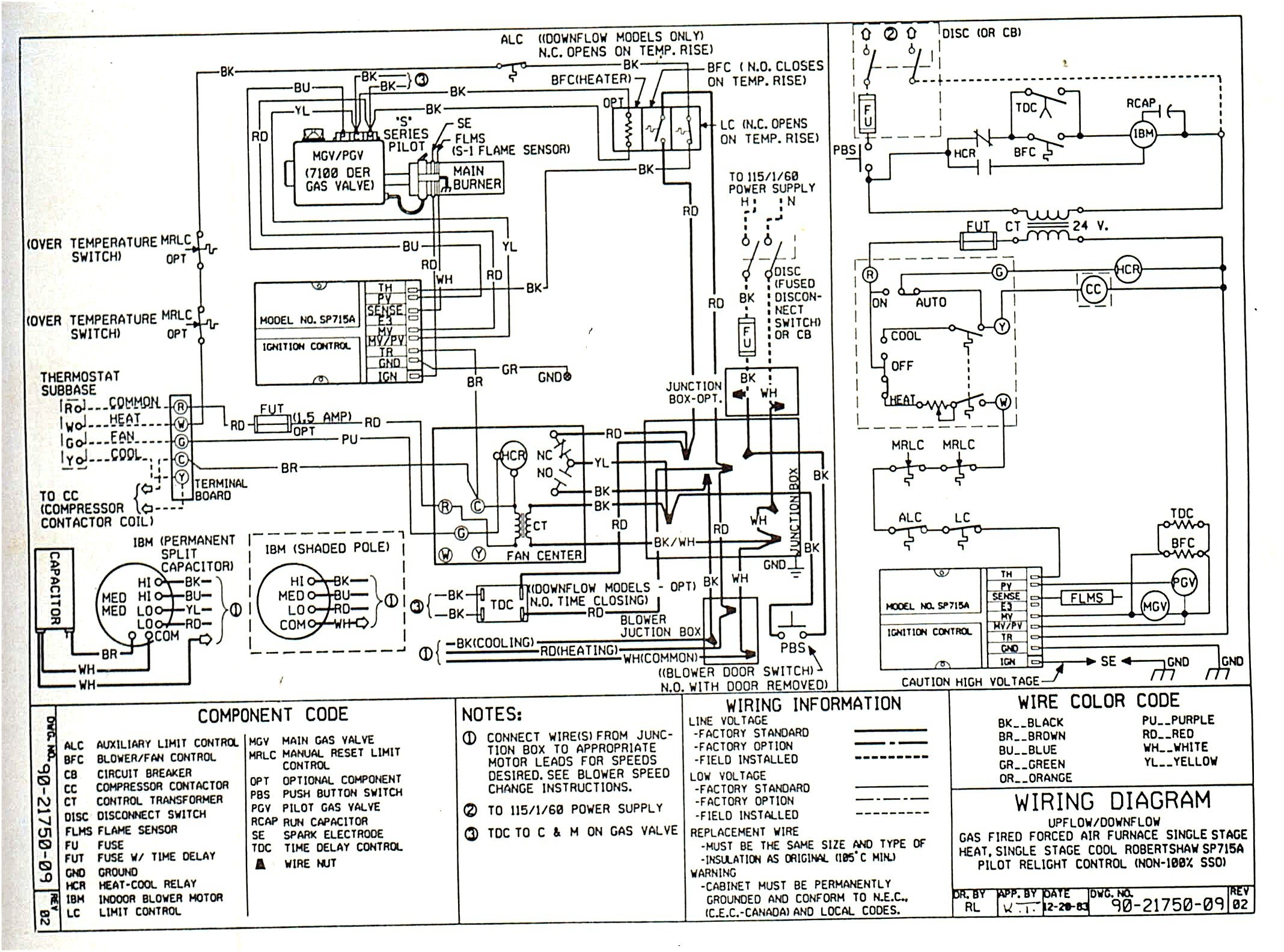 Thermostat Wiring Diagram Wiring Diagram 454 X 689 Jpeg 128kb Carrier Furnace Thermostat