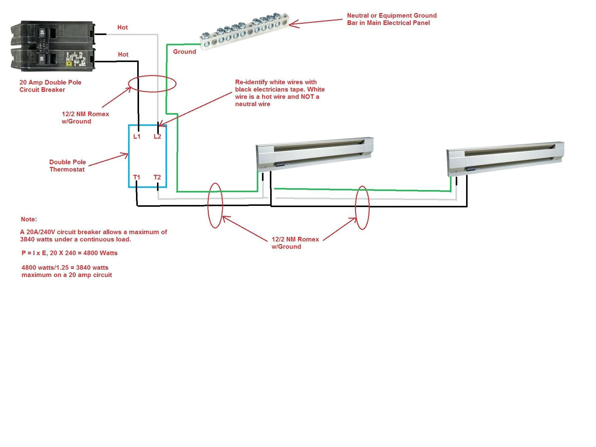 Thermostat Wiring Diagram Wiring Diagram For Thermostat On Basic Electric Furnace Wiring