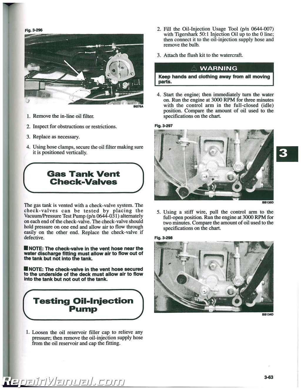 Tigershark Jet Ski Parts Diagram 1997 Tigershark Monte Carlo 770 1000 Personal Watercraft Service Manual