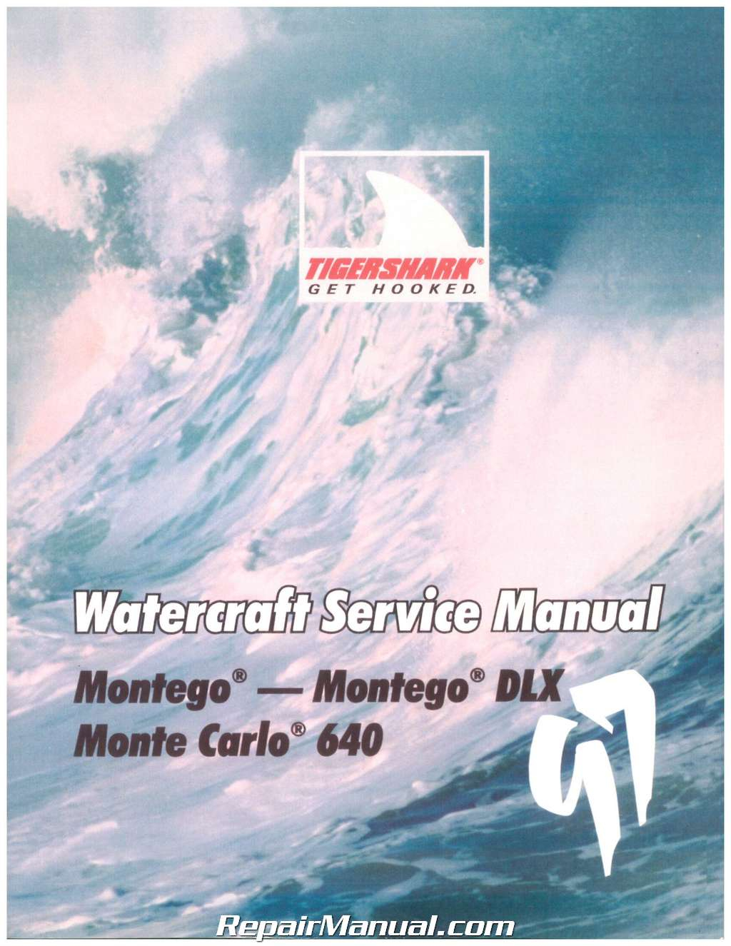 Tigershark Jet Ski Parts Diagram 1997 Tigershark Montego And Monte Carlo 640 Service Manual