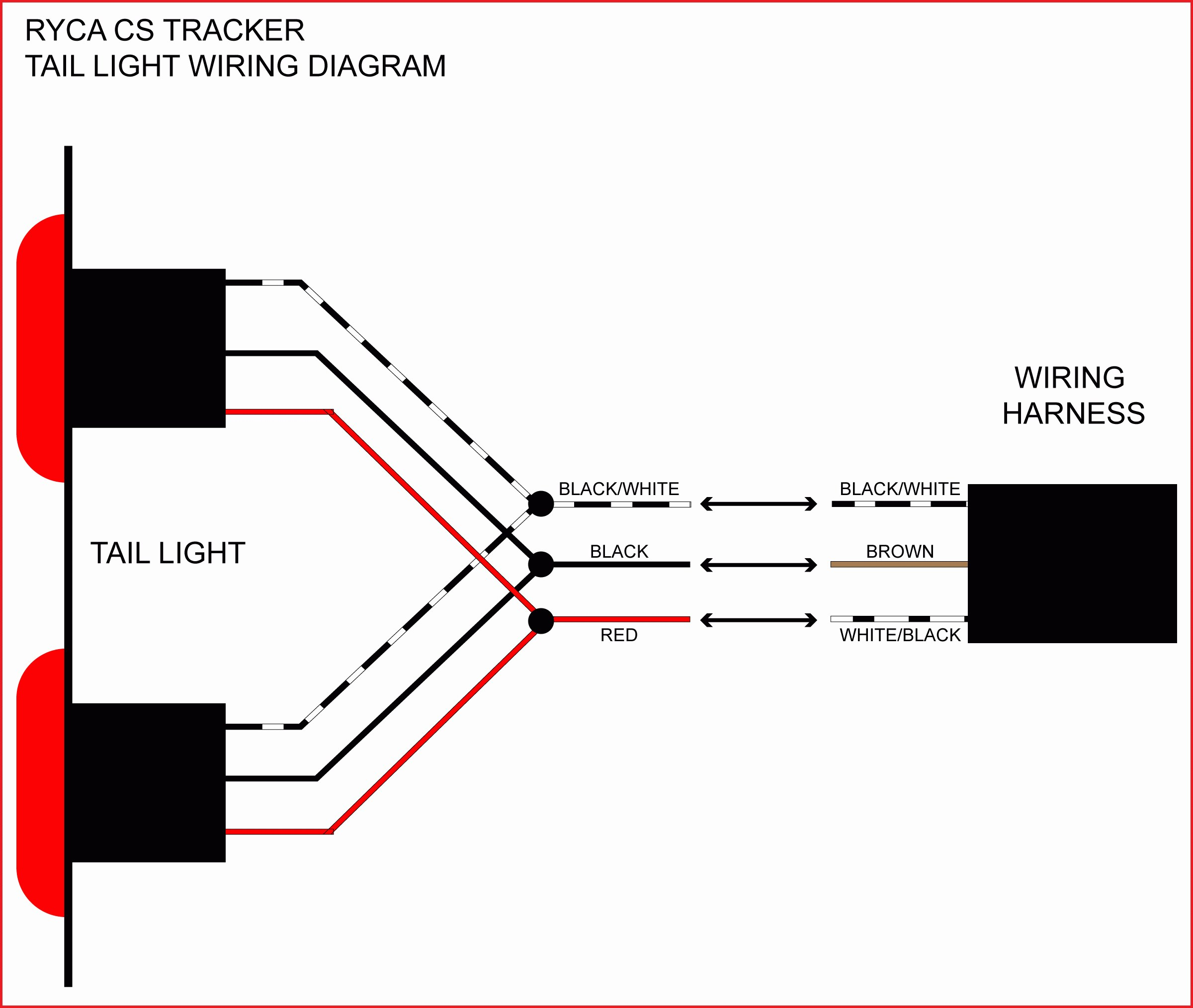 Trailer Light Wiring Diagram Wiring Diagram For Trailer Lights In Addition Led Trailer Tail Light