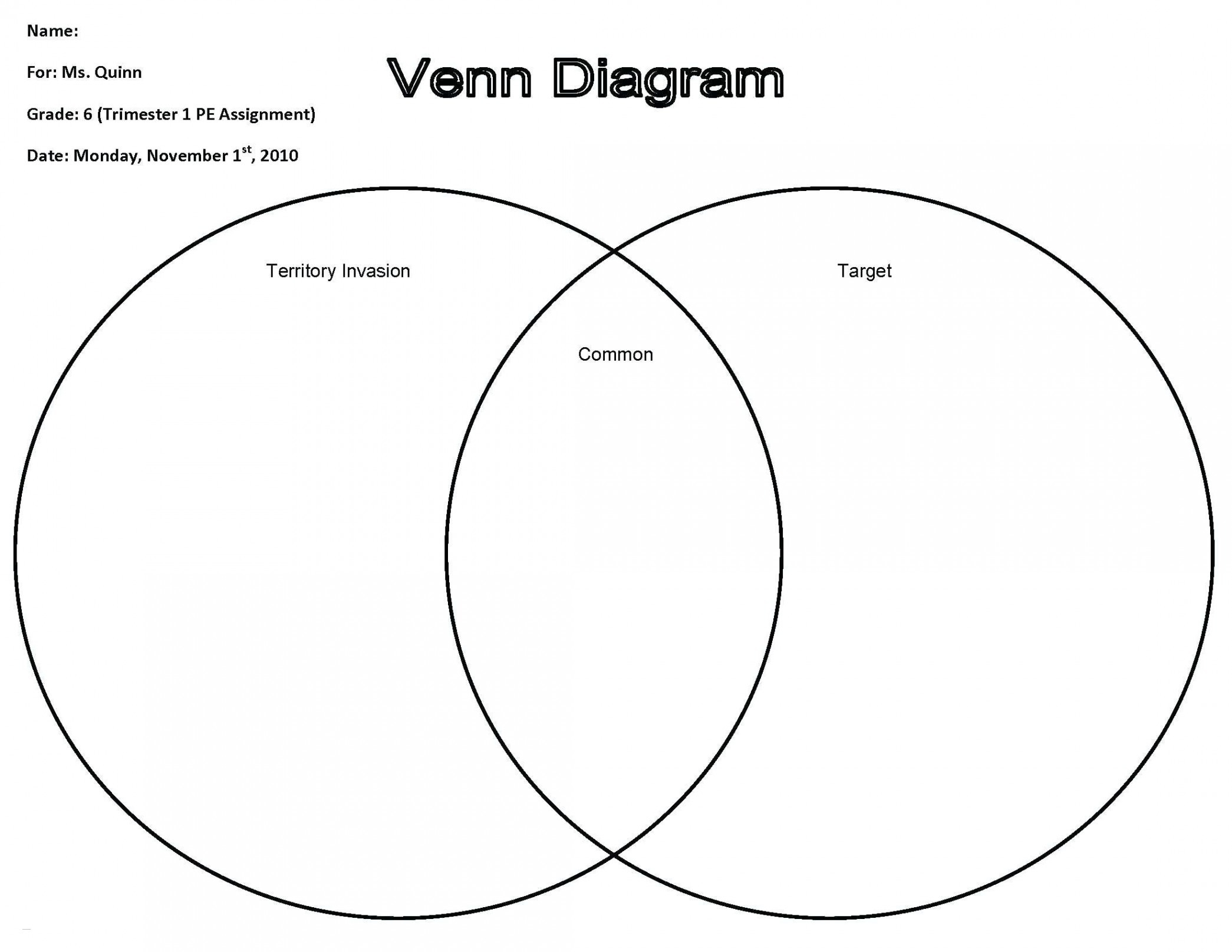 Triple Venn Diagram Template Blank Venn Diagram To Print Beautiful 31 Elegant Free Venn Diagram