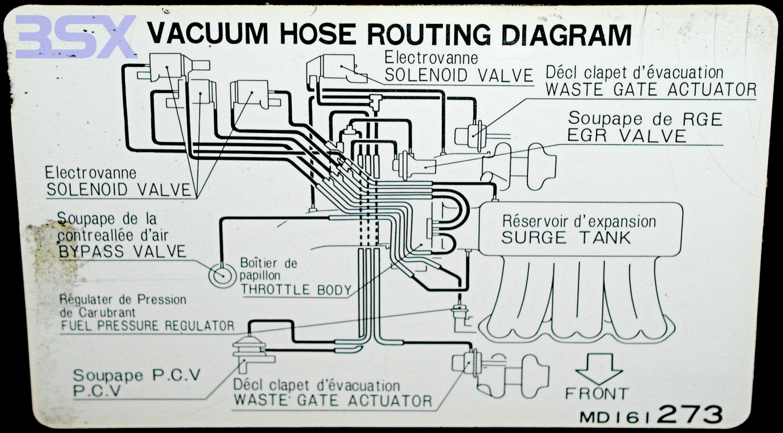 Vacuum Line Diagram Car Engine Vacuum Line Basics Repair Leak Leaks