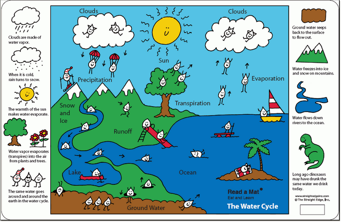 Water Cycle Diagram 6th Grade The Water Cycle Ms Sylvesters Science Page