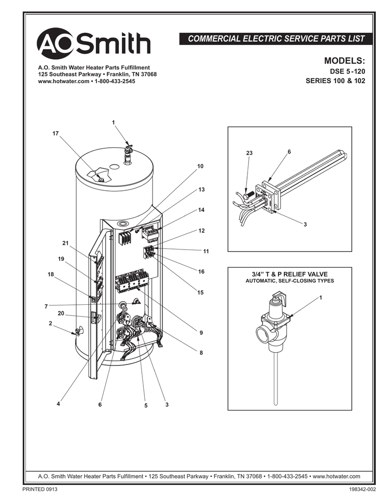 Water Heater Parts Diagram Ao Smith Water Heater Parts Breakdown Best Water Heater