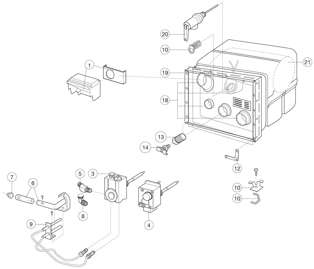 Water Heater Parts Diagram G6a7 Parts Breakdown
