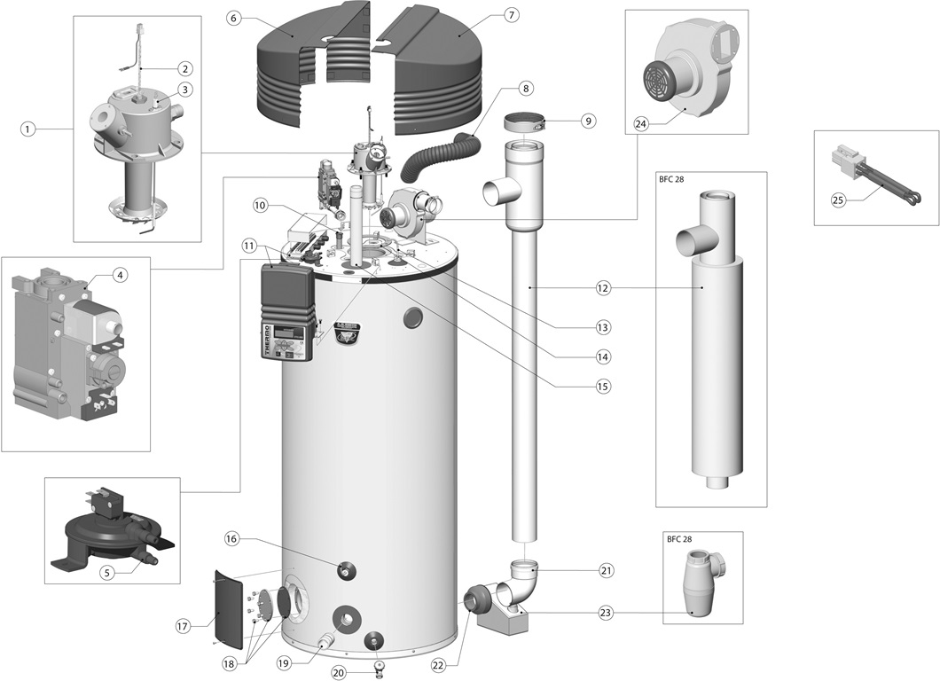 Water Heater Parts Diagram Hot Water Heater Parts Diagram Pieces Wiring Diagrams Interval