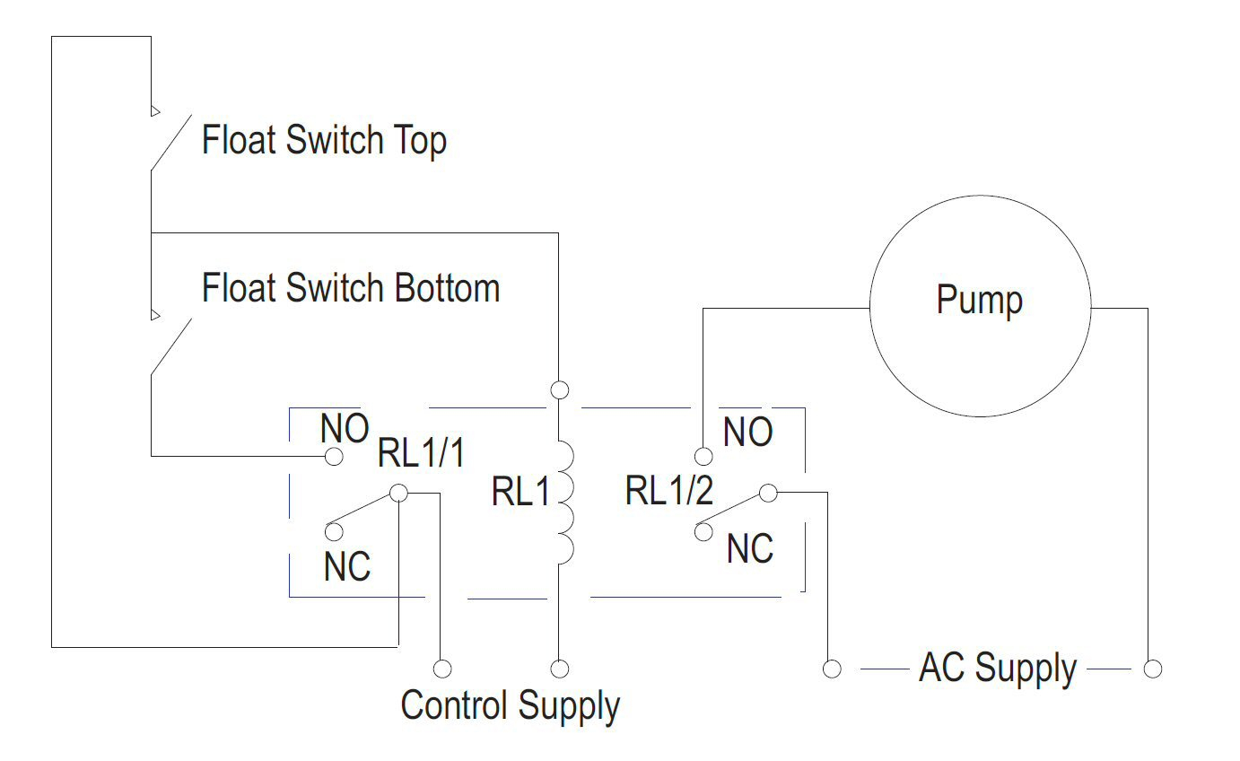 Well Pump Control Box Wiring Diagram Tank Level Float Switch Schematic For Control Wiring Diagram Shw