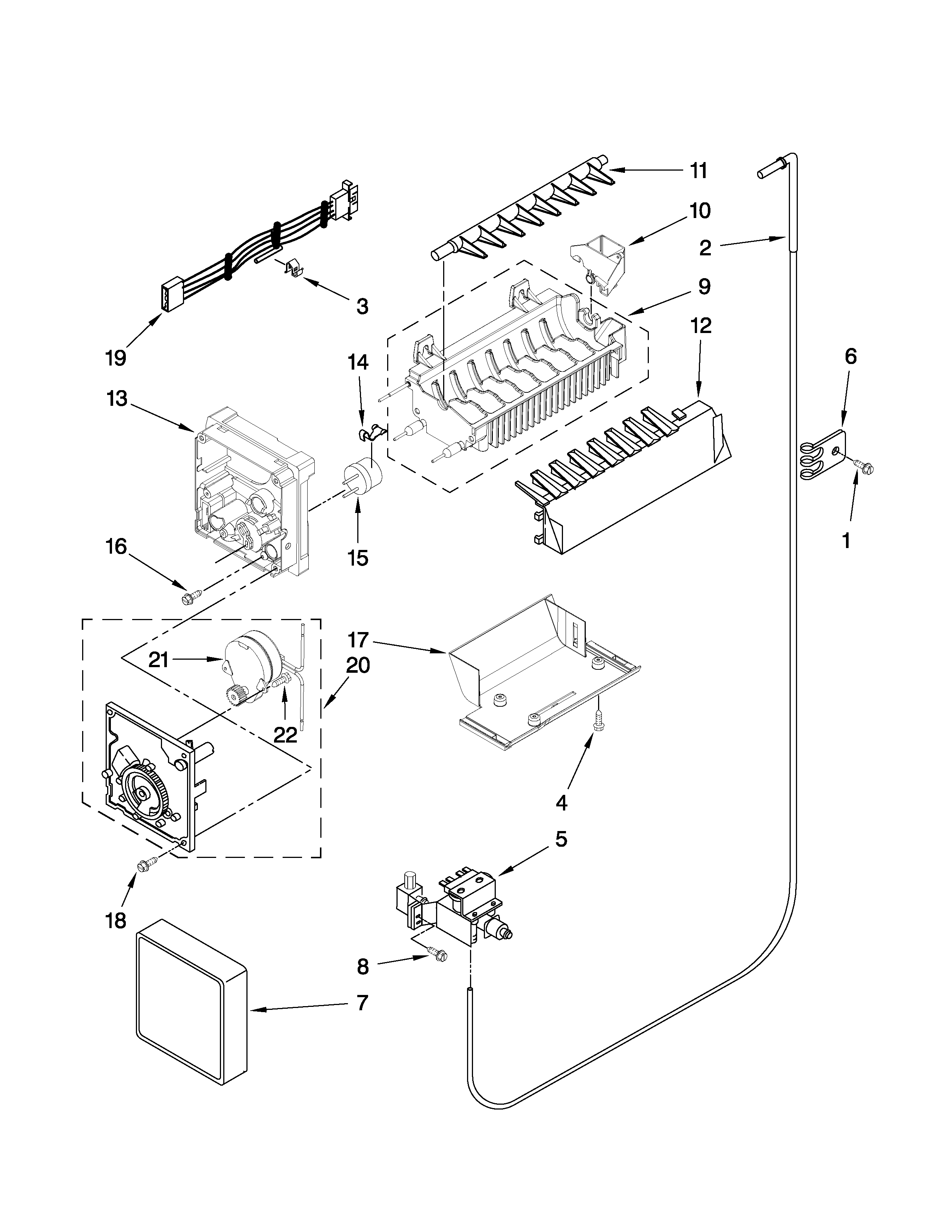 Whirlpool Refrigerator Parts Diagram Looking For Whirlpool Model Ed5lhaxwb00 Side Side Refrigerator