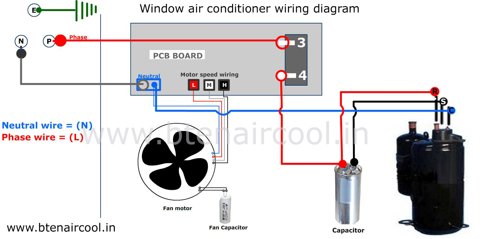 Window Ac Wiring Diagram Window Ac Schematic Wiring Diagram Wiring Diagram Review